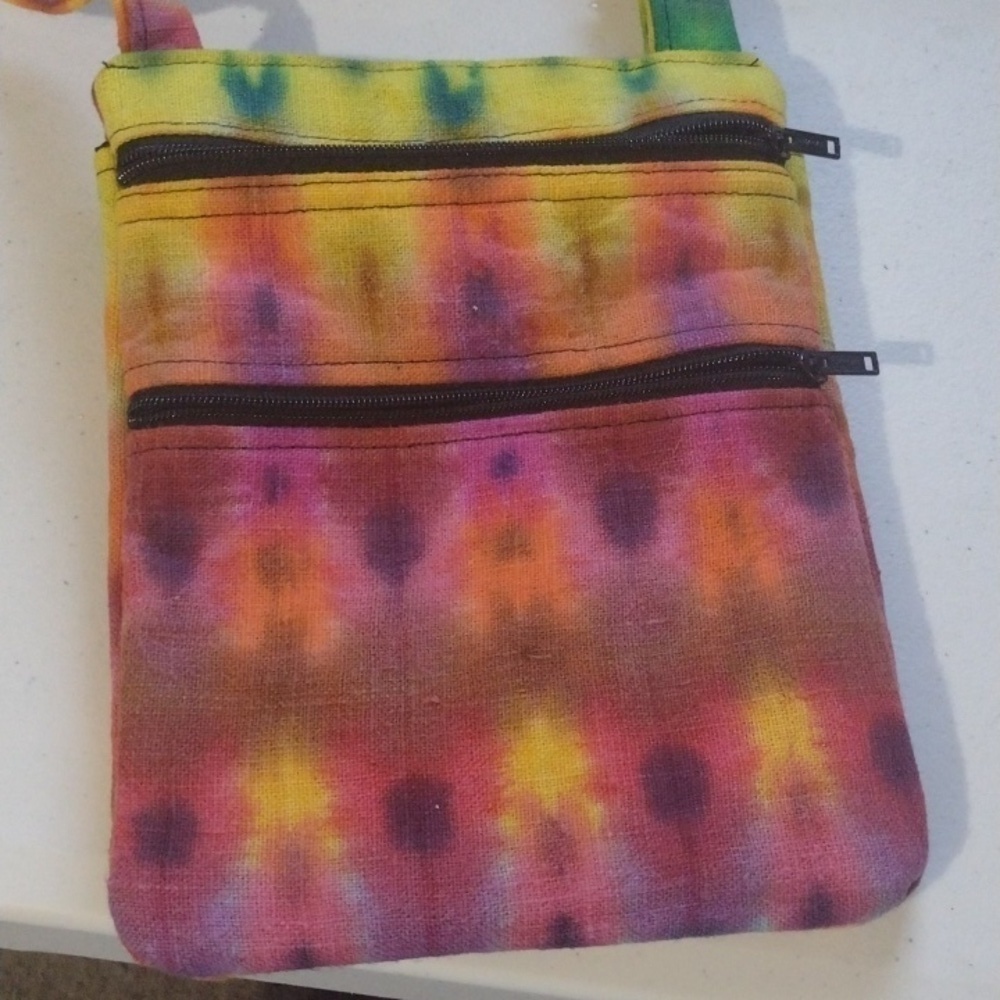 Crowley’s Corner tie dye Crossbody Bag